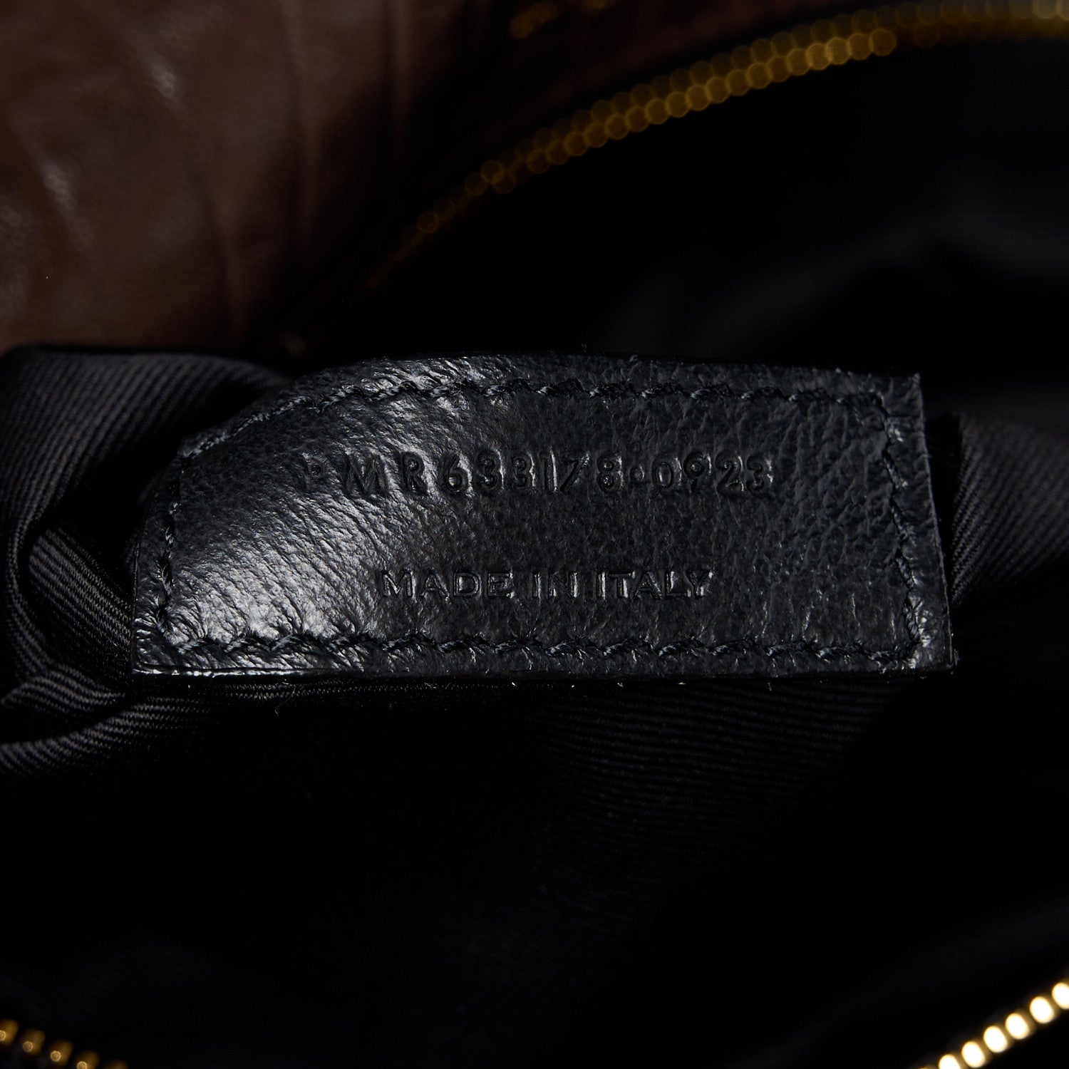 Saint Laurent Grained Lambskin Monogram Medium Niki Chain Satchel Dark Cork 8 of 13