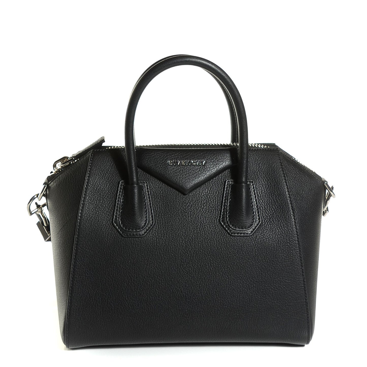 Sugar Goatskin Small Antigona Black