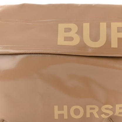 Burberry Coated Canvas Horseferry Print Extra Large Bum Bag Beige 8 of 10