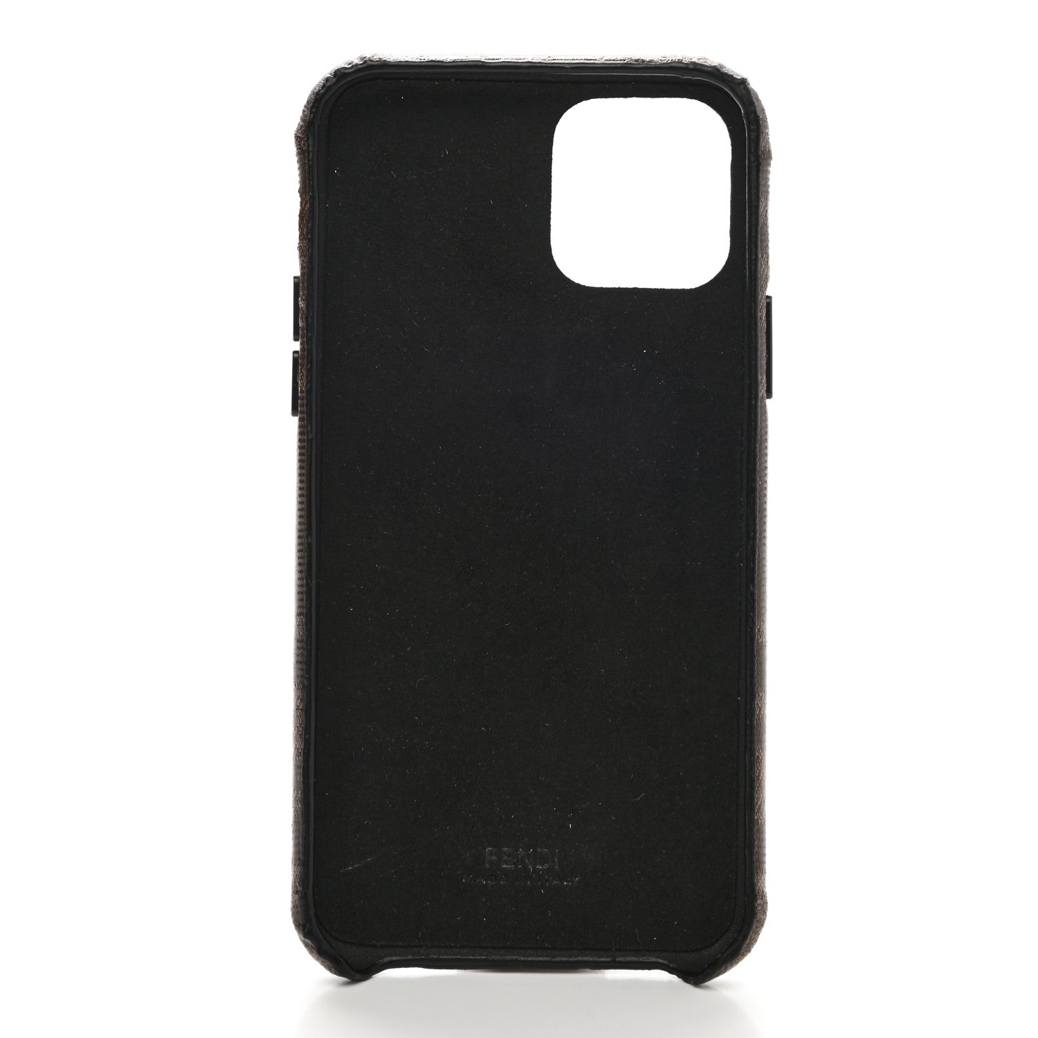 Fendi Canvas Textured Silicone iPhone 11 Pro Case Brown 5 of 6