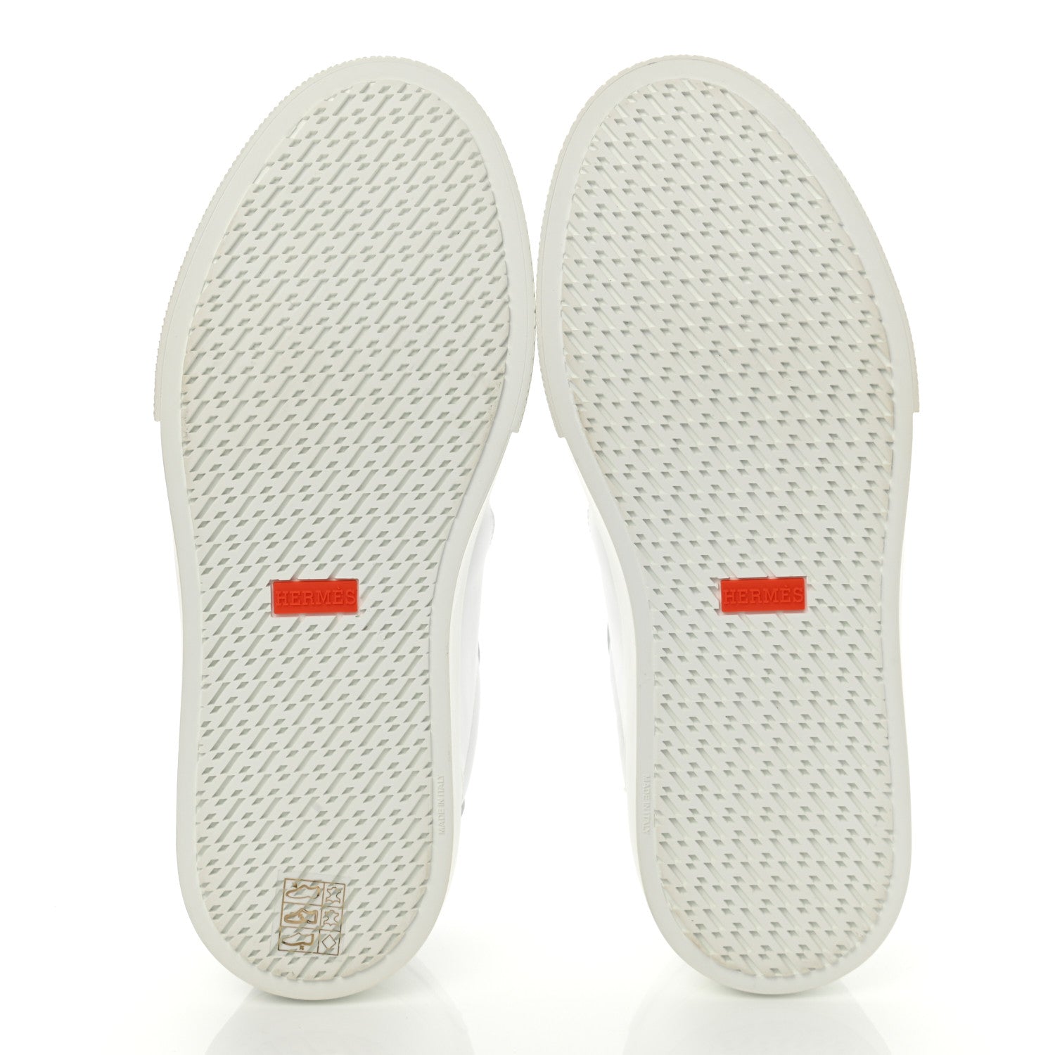 Hermes Calfskin Day Sneakers 39 White 5 of 9