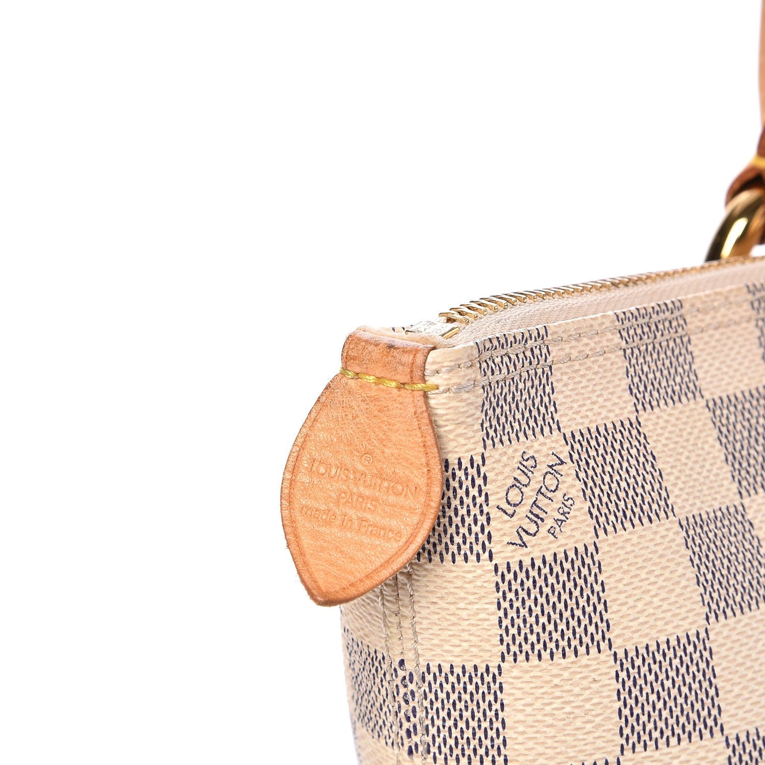 Louis Vuitton Damier Azur Saleya PM 7 of 9