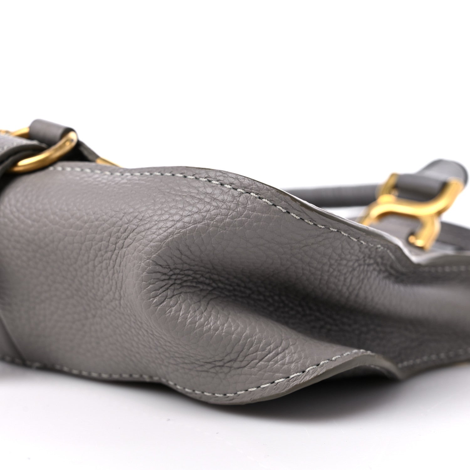 Chloe Calfskin Mini Marcie Satchel Cashmere Grey 9 of 13