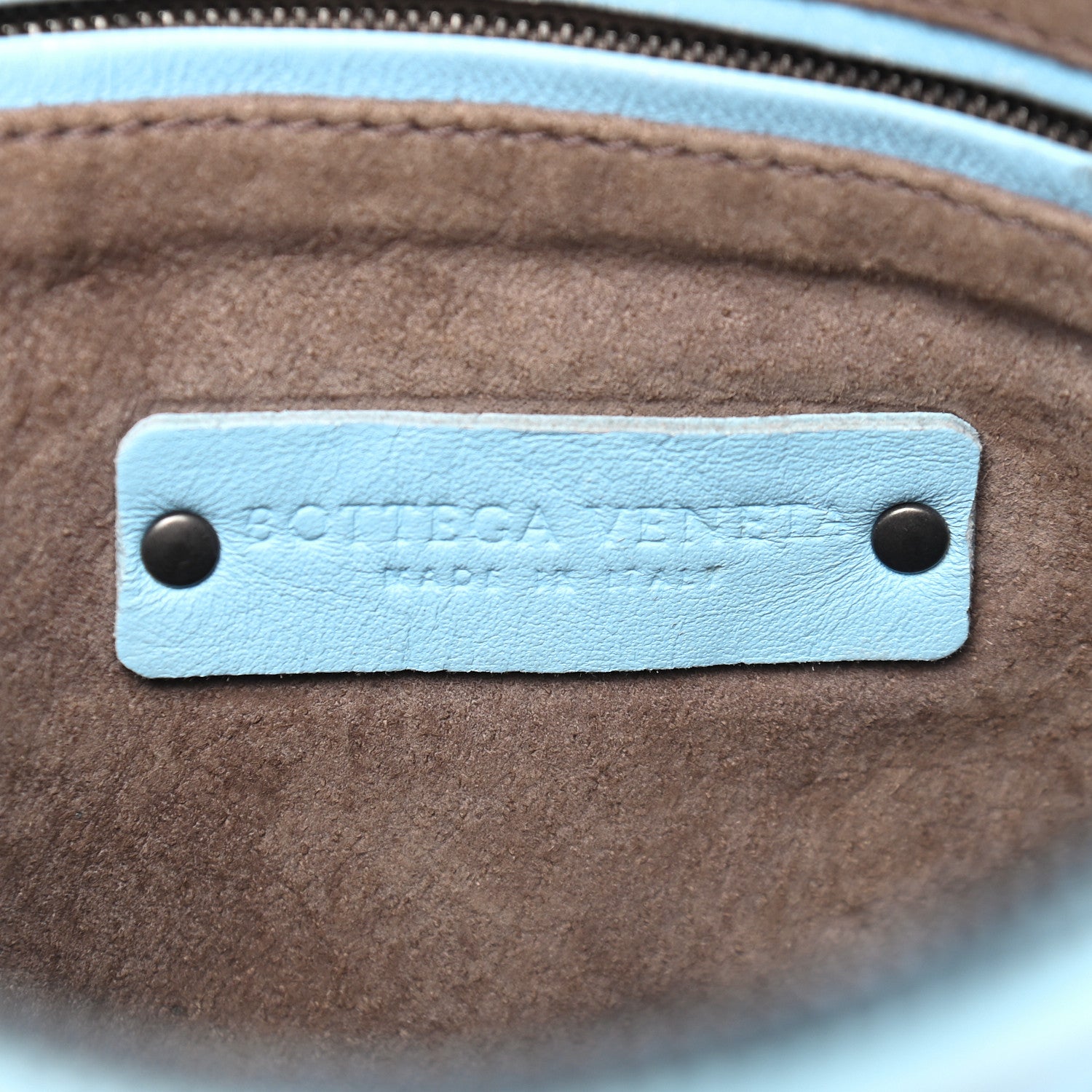 Bottega Veneta Nappa Intrecciato Crossbody Pillow Light Blue 5 of 9