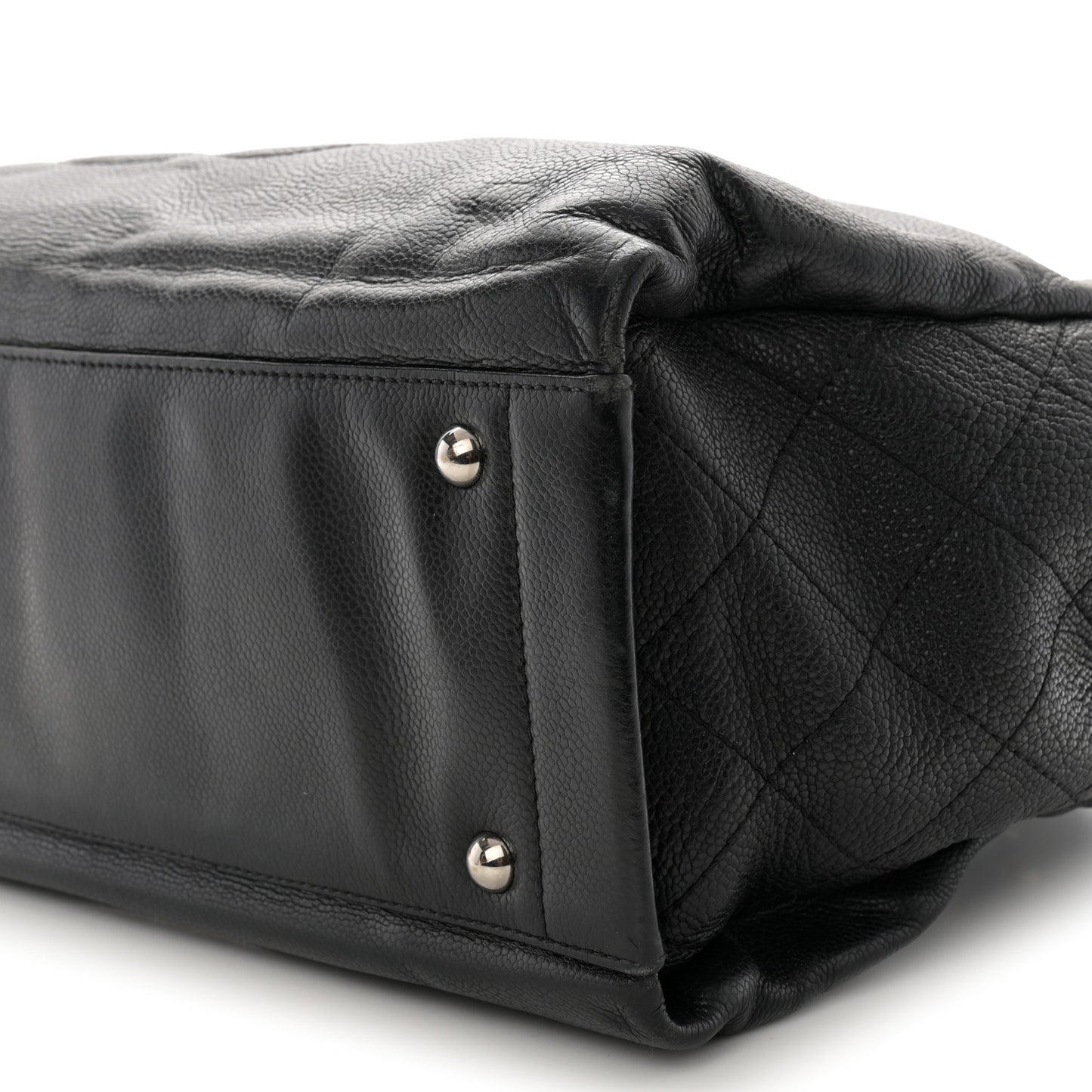 Caviar Executive Cerf Shopper Tote Black