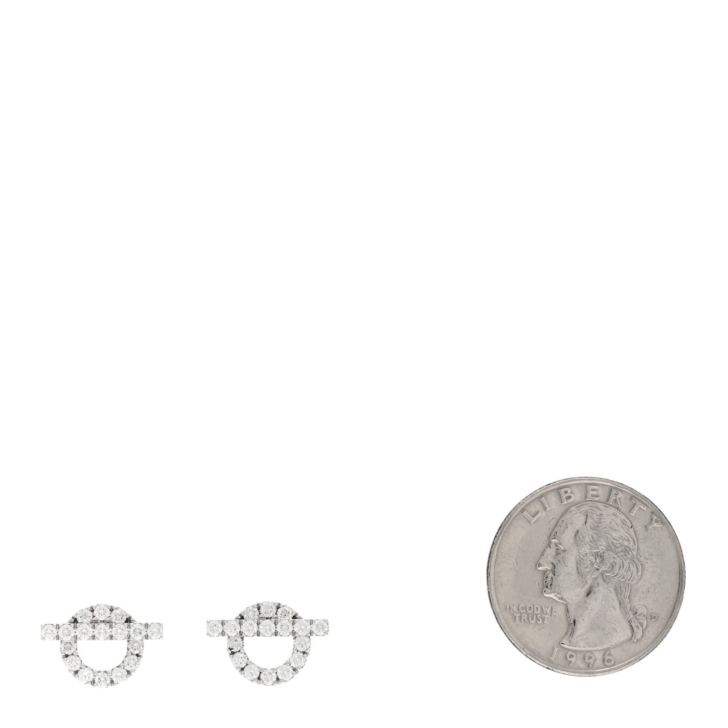 18K White Gold Diamond Finesse Earrings