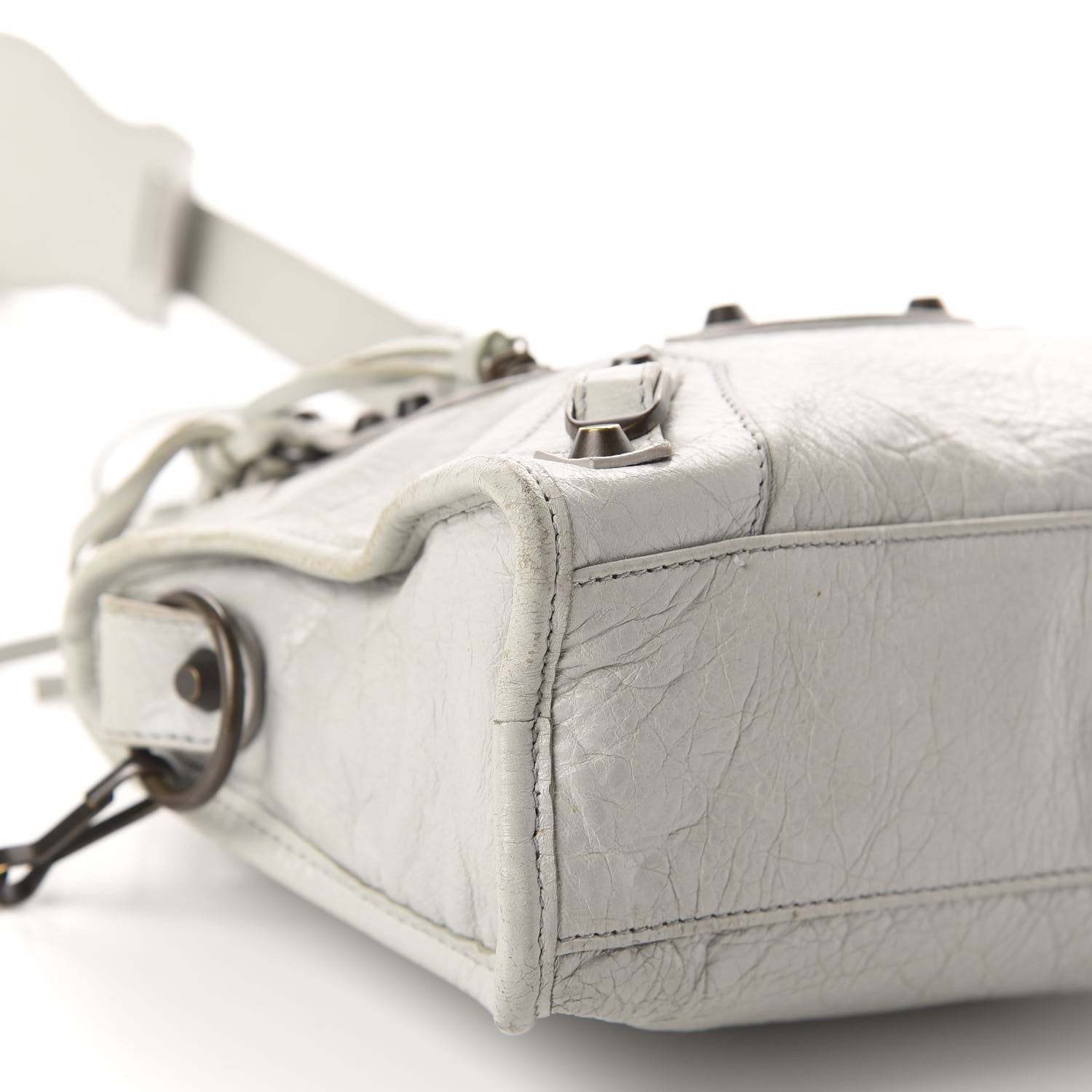 Balenciaga Agneau Classic Hardware Mini City Gris Glace 6 of 14