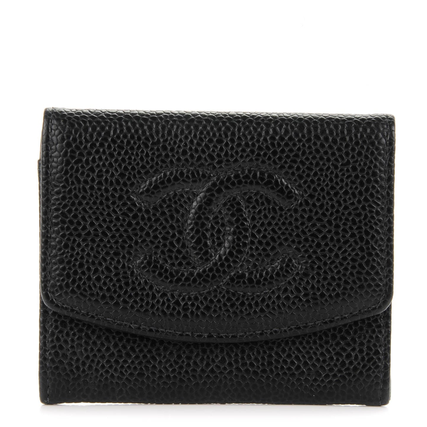 Caviar Timeless CC Card Holder Wallet Black