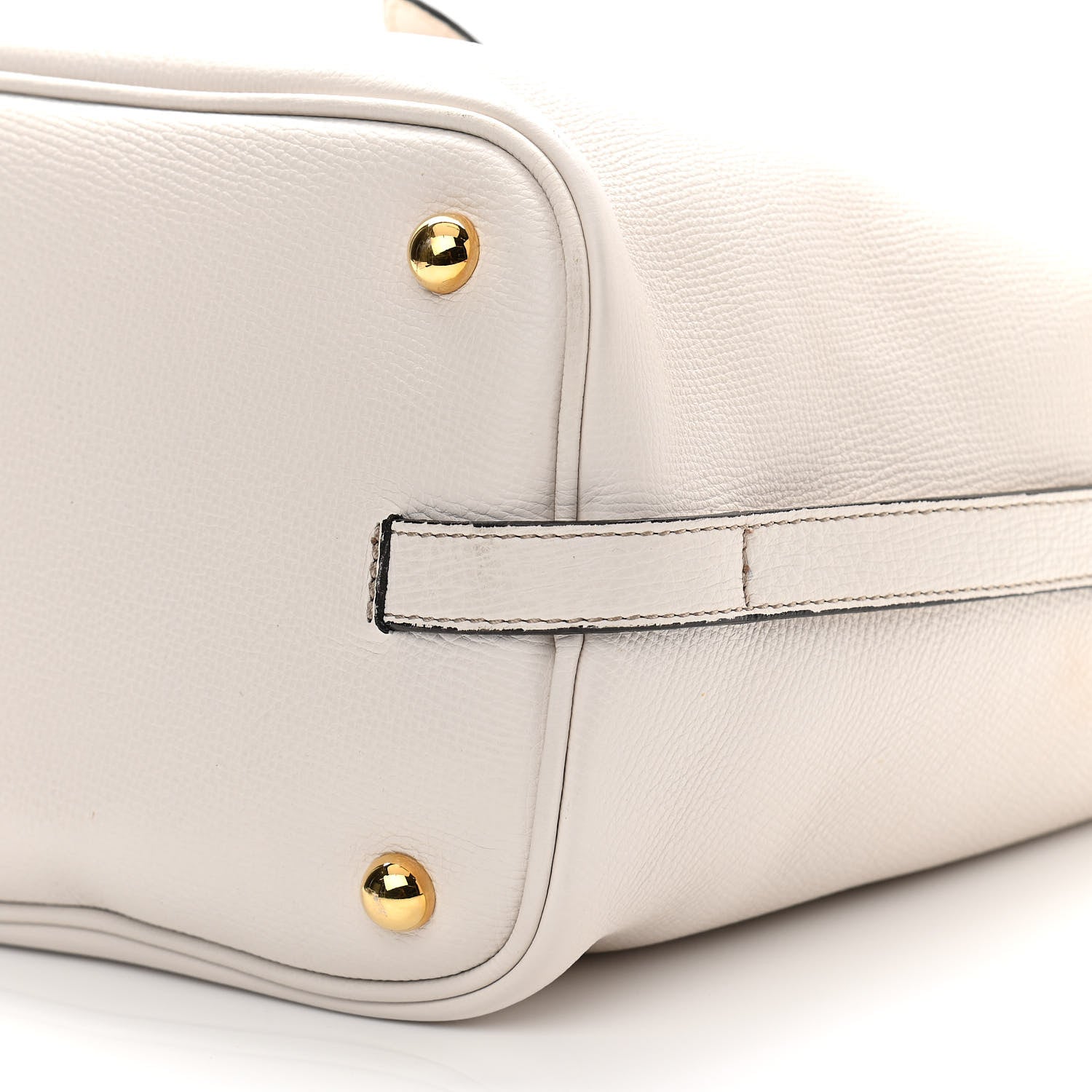 Burberry Grainy Calfskin Medium Sycamore Hobo White 10 of 21