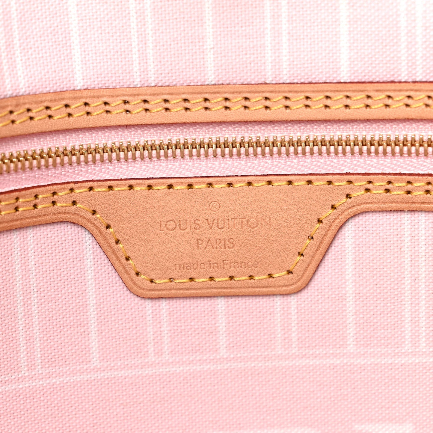 Monogram Giant By The Pool Neverfull MM Light Pink