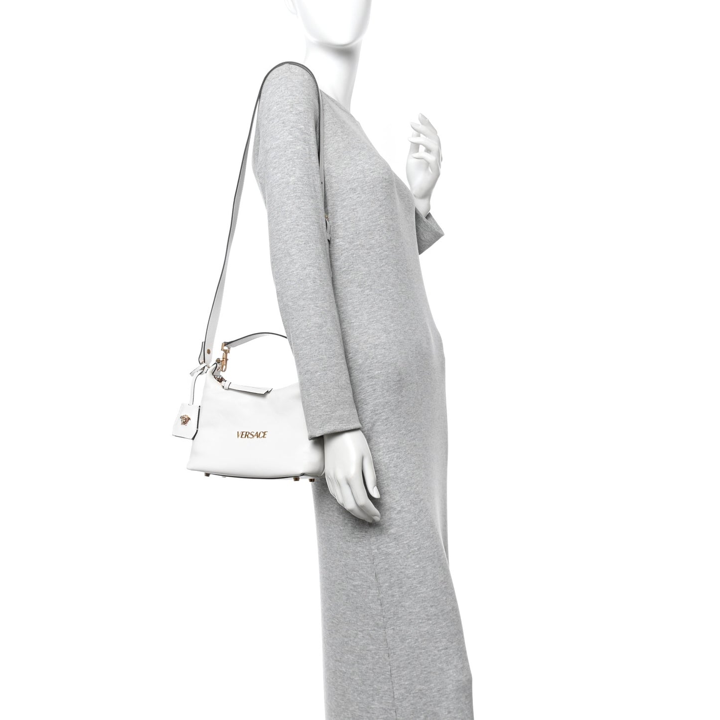 Nappa Logo Tag Hobo White