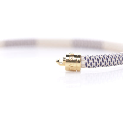 Louis Vuitton Damier Azur Keep It Bracelet 17 5 of 6