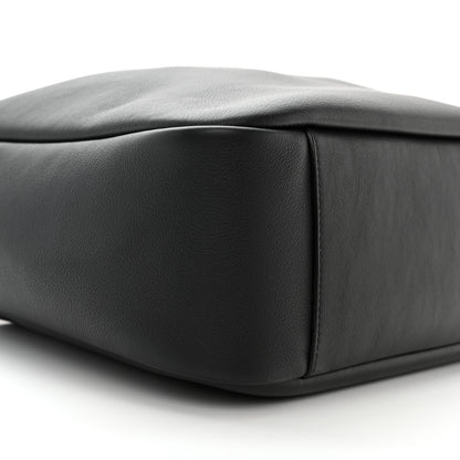 Saint Laurent Smooth Calfskin Large Le 5 A 7 Soft Hobo Black 9 of 10