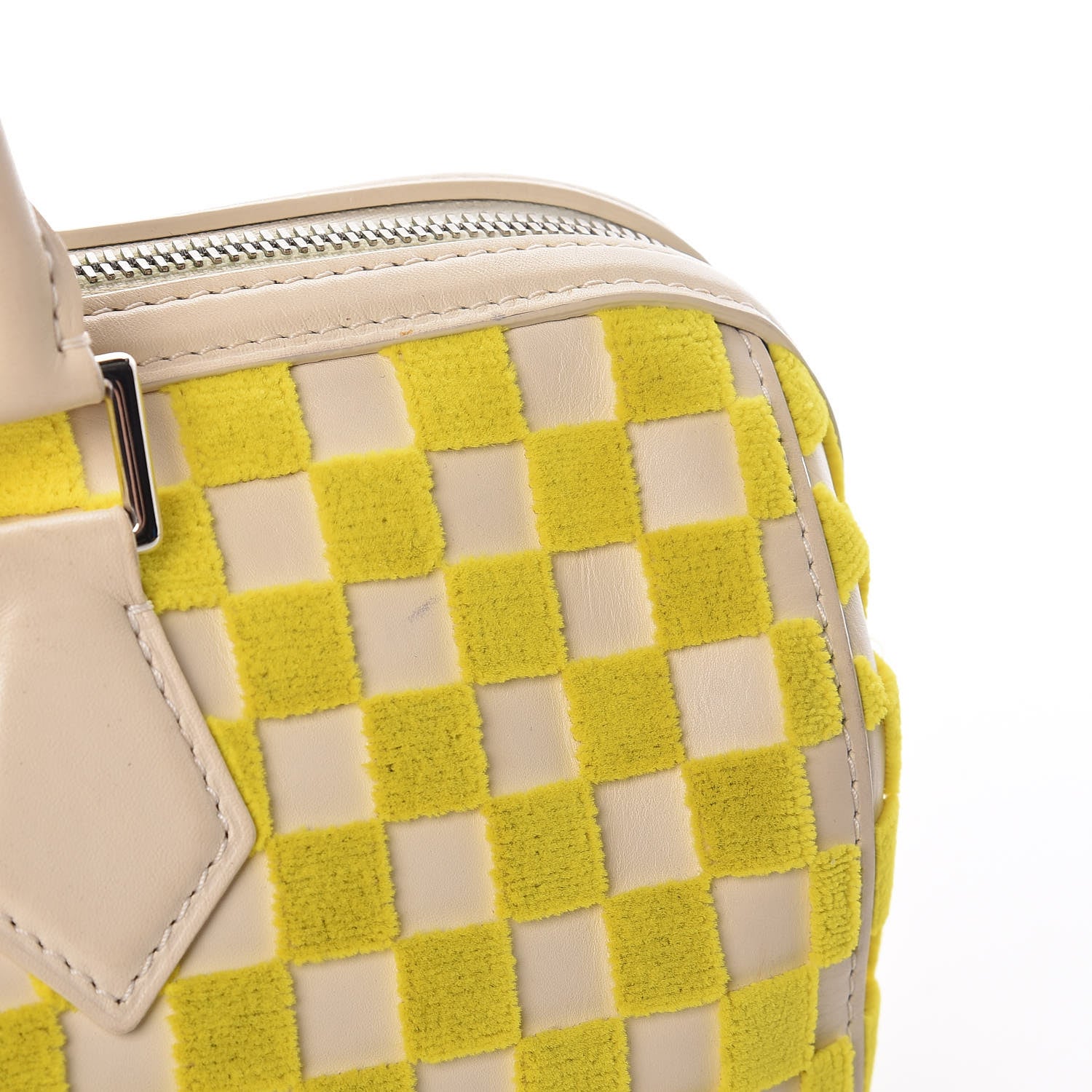 Louis Vuitton Damier Cubic Speedy East West Yellow 28 of 33