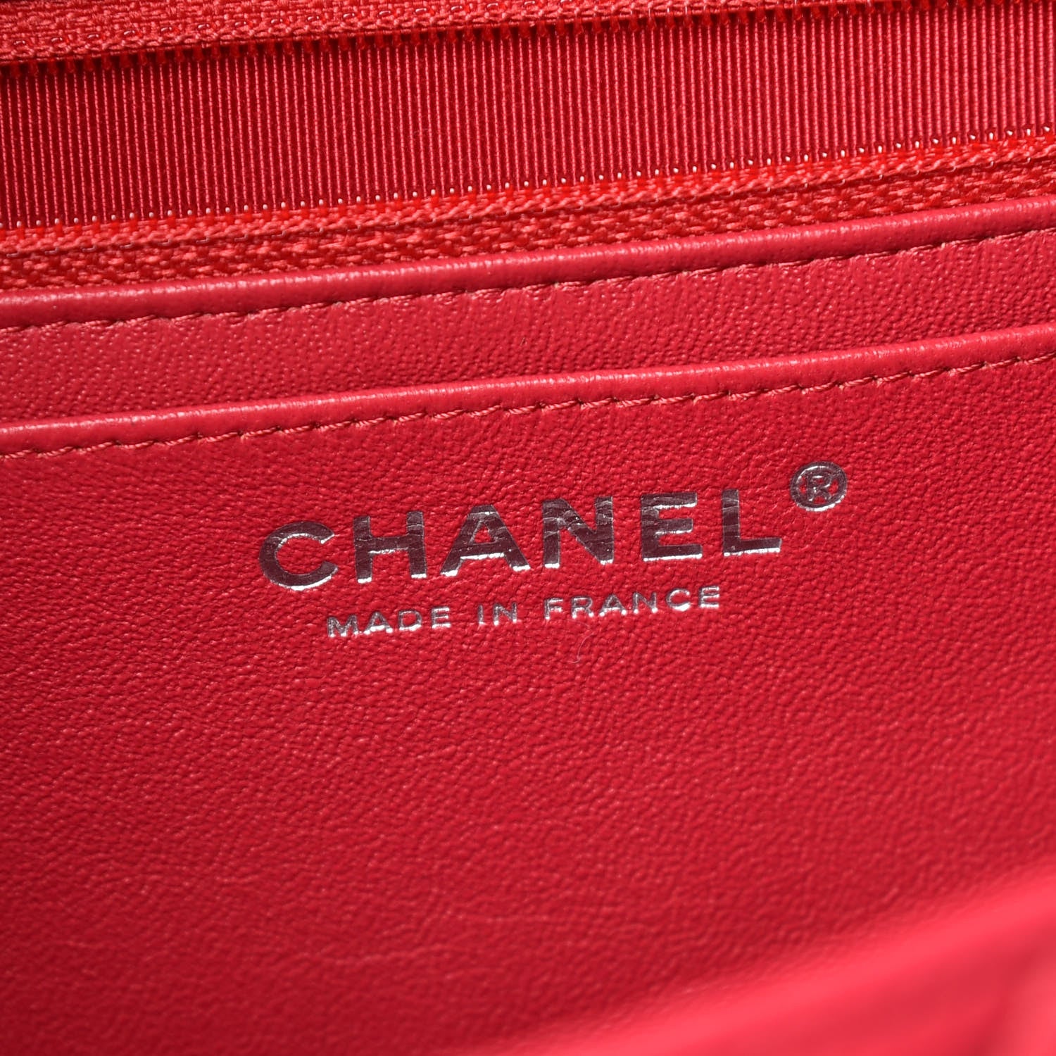 Chanel Lambskin Quilted Maxi Single Flap Fuchsia 9 of 11