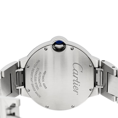 Cartier Stainless Steel 40mm Ballon Bleu De Cartier Automatic Watch Blue 4 of 5