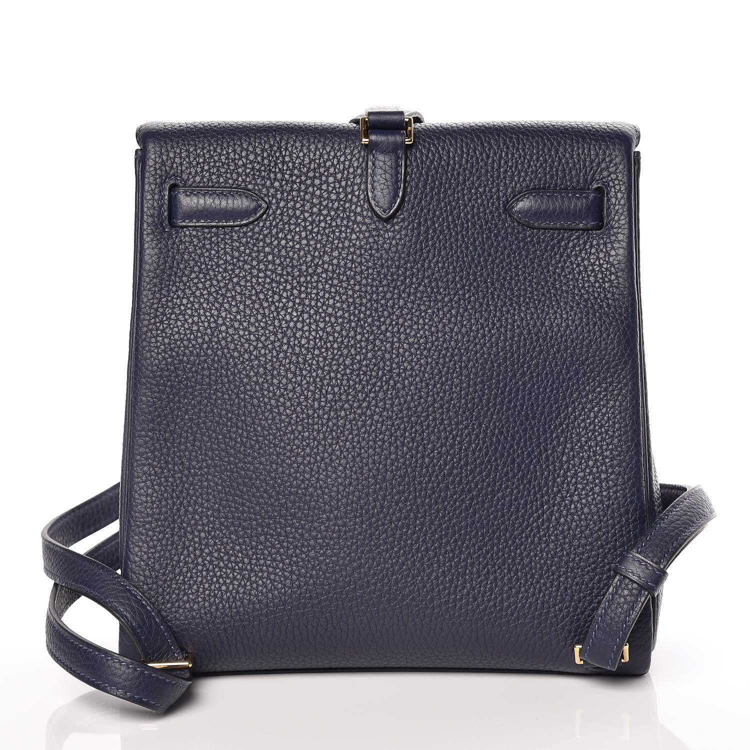 Hermes Togo Kelly Ado Backpack Bleu Nuit 4 of 32