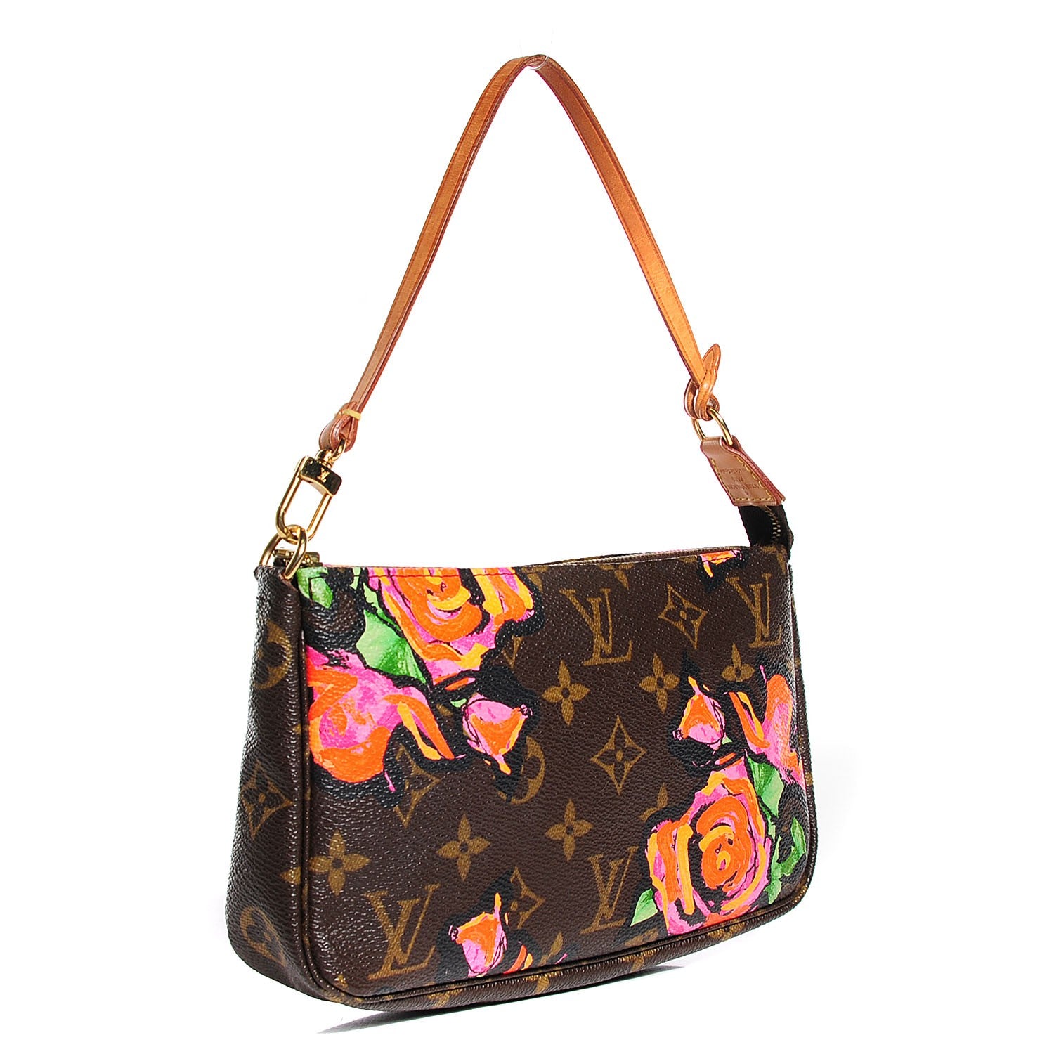 Louis Vuitton Monogram Roses Pochette Accessories 3 of 7