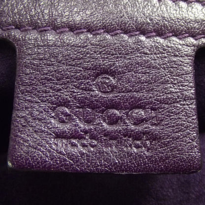 Gucci Patent Britt Messenger Bag Purple 8 of 11