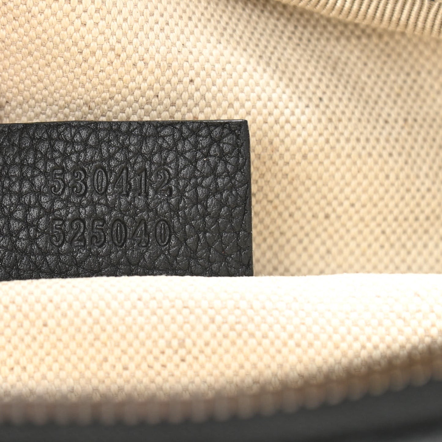 Grained Calfskin Logo Belt Bag Black