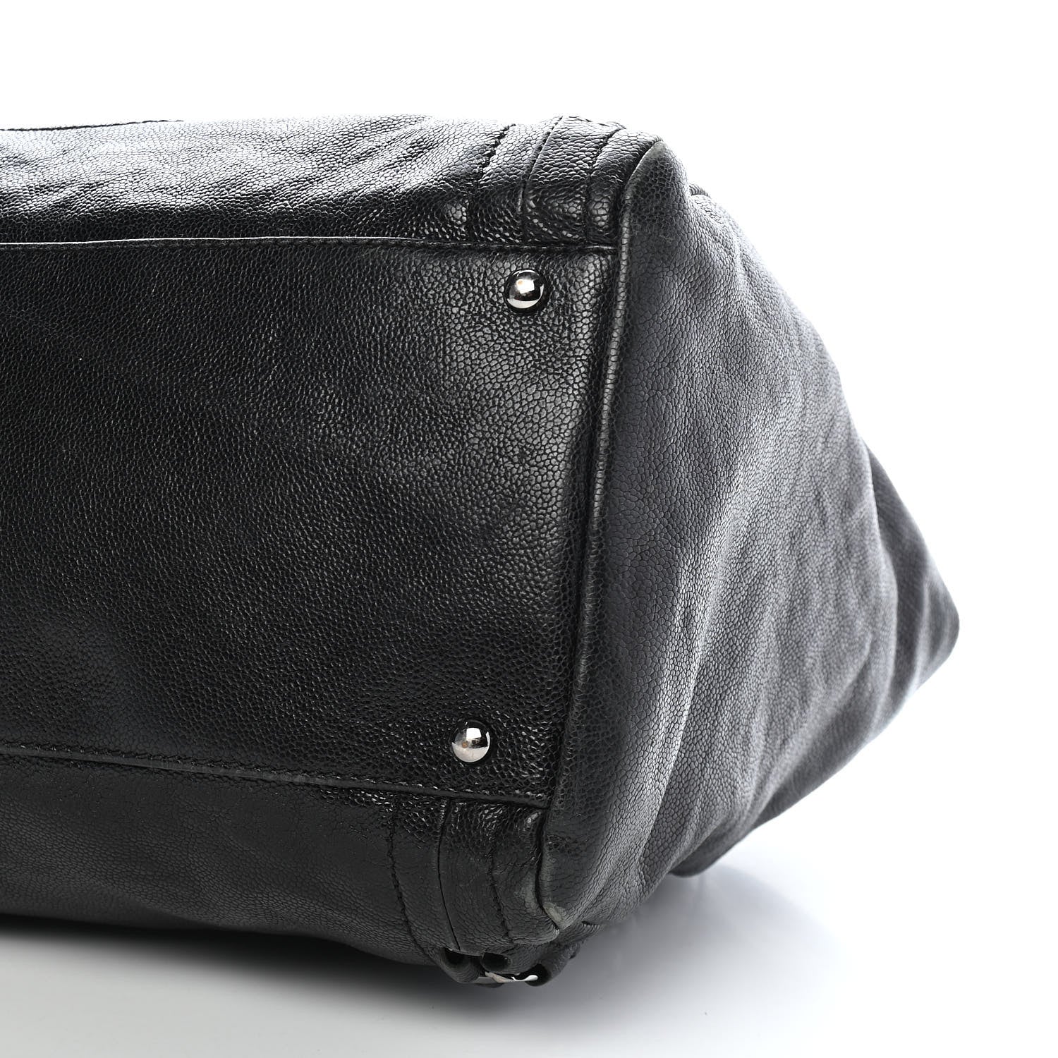 Chanel Glazed Caviar East West Modern Chain Tote Black 24 of 25