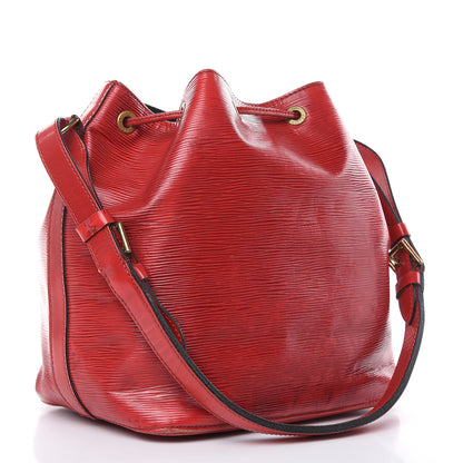 Louis Vuitton Epi Petit Noe Red 3 of 23