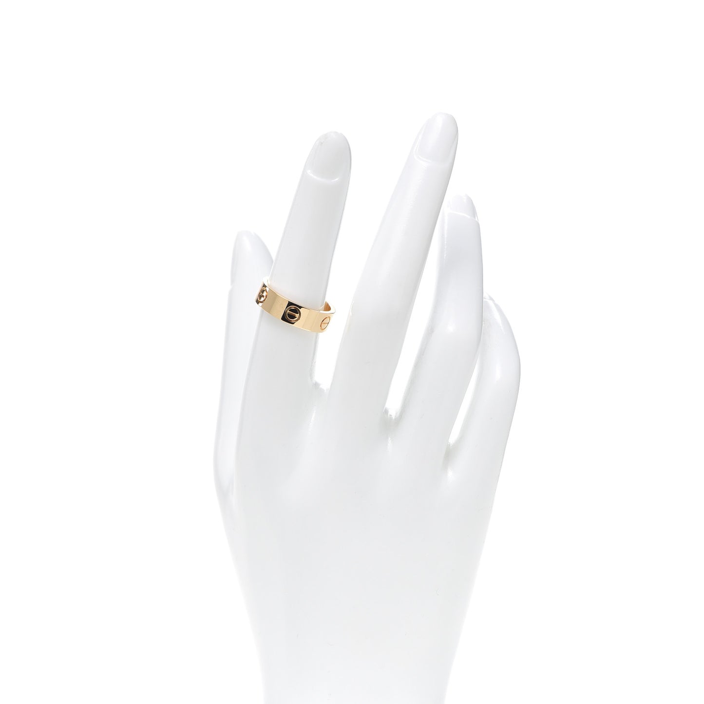 18K Yellow Gold 5.5mm LOVE Ring 54 7