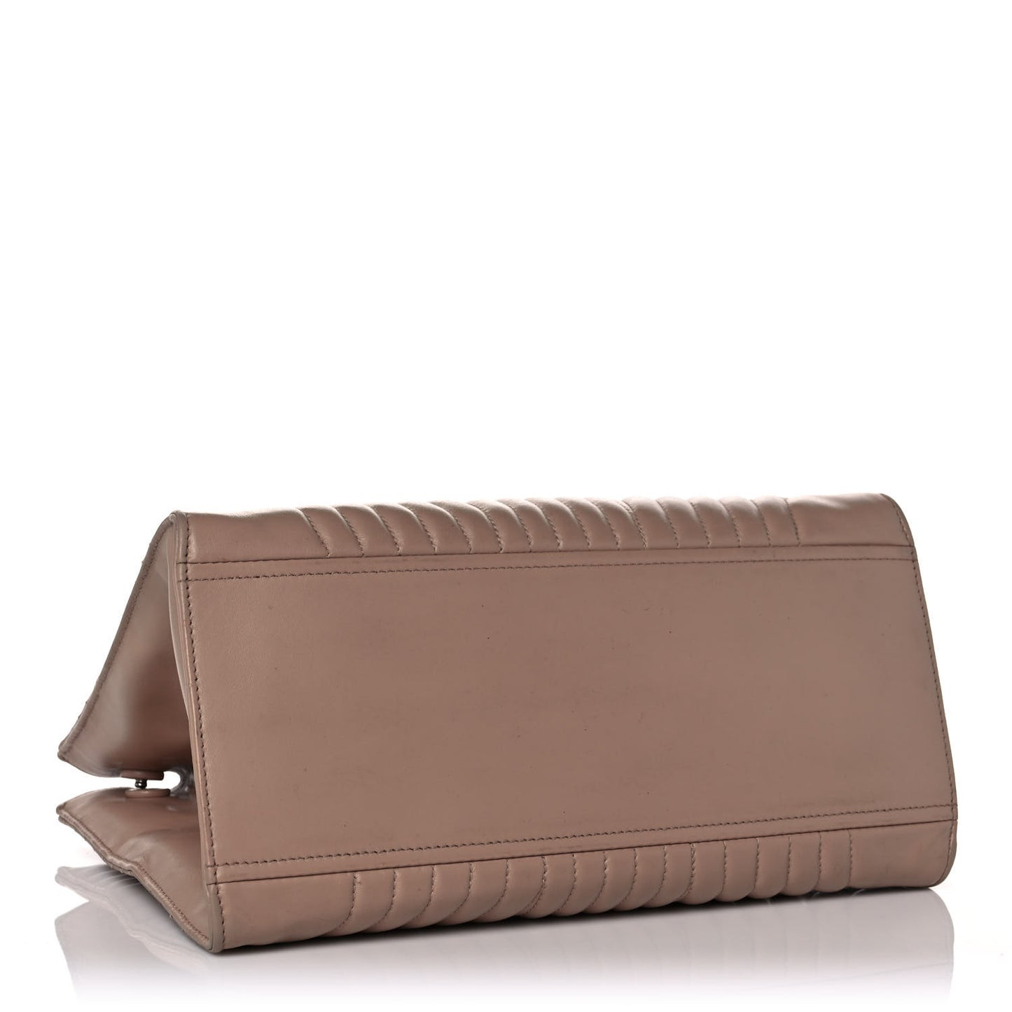 Soft Calfskin Impunture Diagramme Tote Cipria