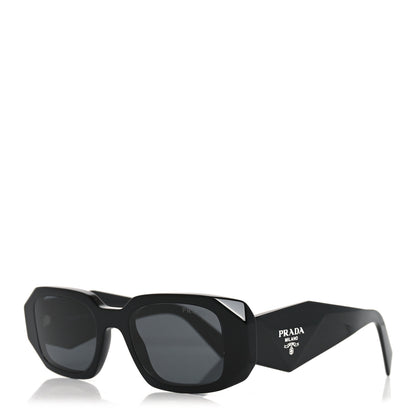 Prada Acetate Symbole Sunglasses SPR 17W Black 1 of 7