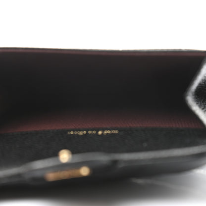 Chanel Caviar Quilted Flap Card Holder Wallet Black 5 of 9