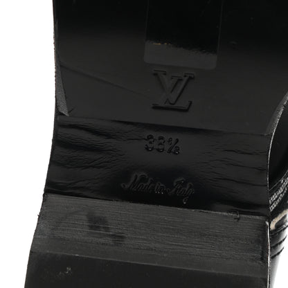 Louis Vuitton Jacquard Calfskin Since 1854 Metropolis Flat Ranger Boot 38.5 Gray 6 of 11