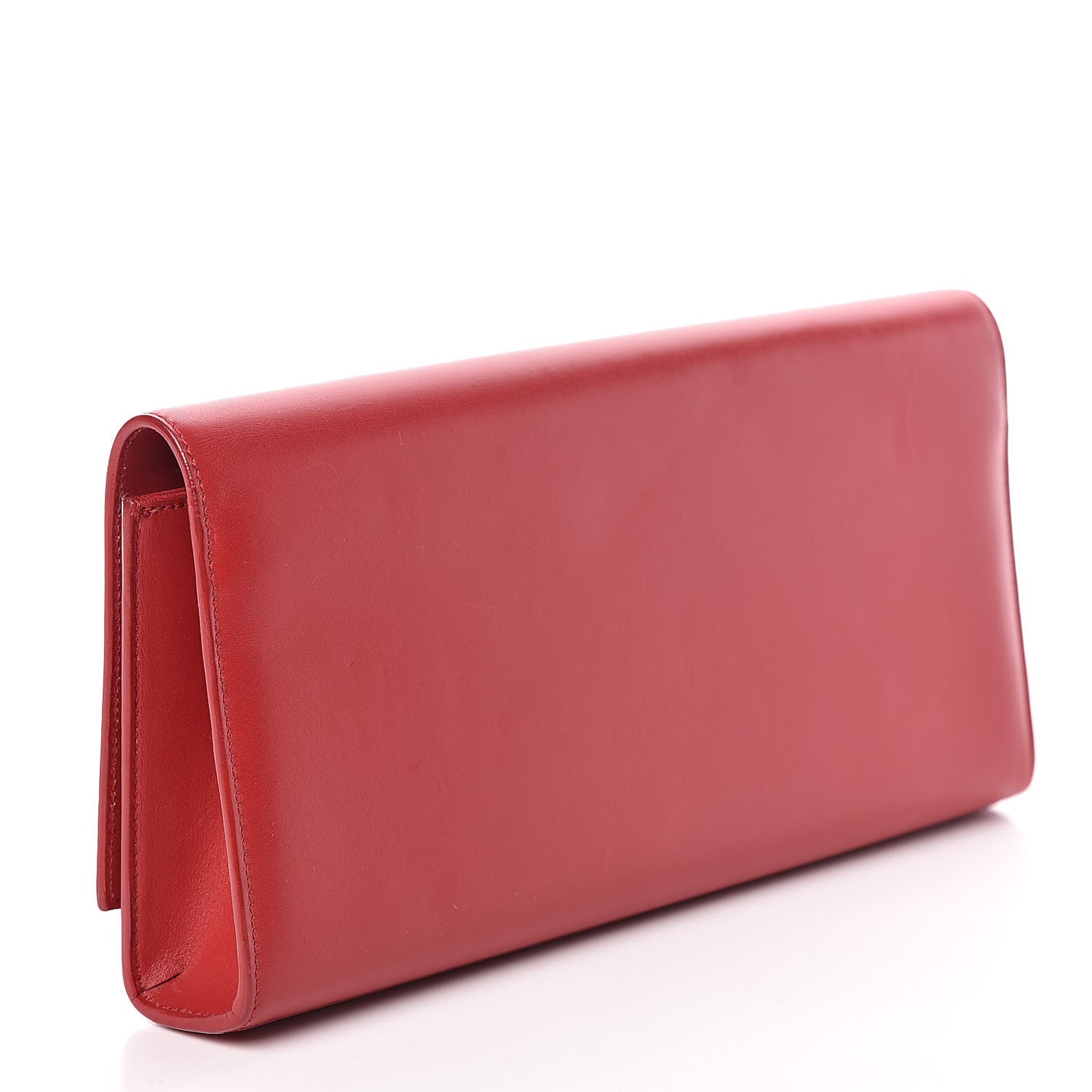 Calfskin Monogram Cassandre Clutch Rouge Orient