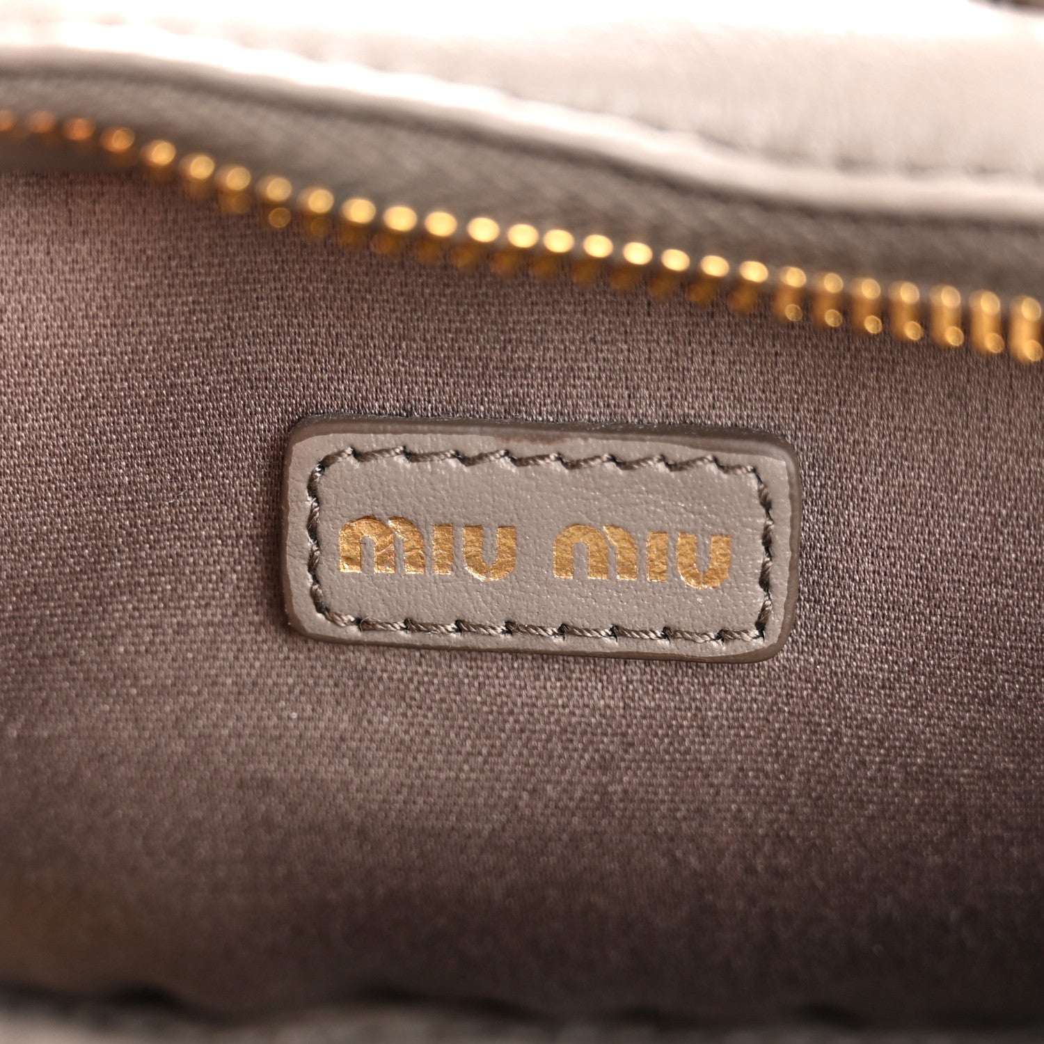 Miu Miu Calfskin Beau Micro Bag Argilla 6 of 13
