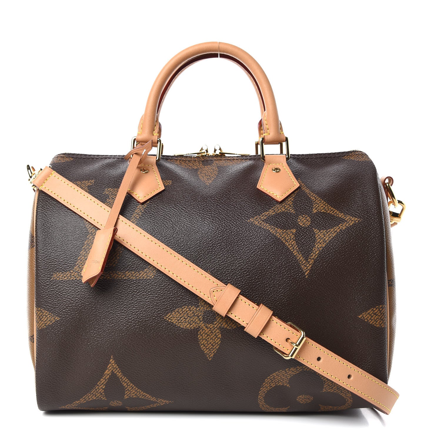Louis Vuitton Reverse Monogram Giant Speedy Bandouliere 30 1 of 9