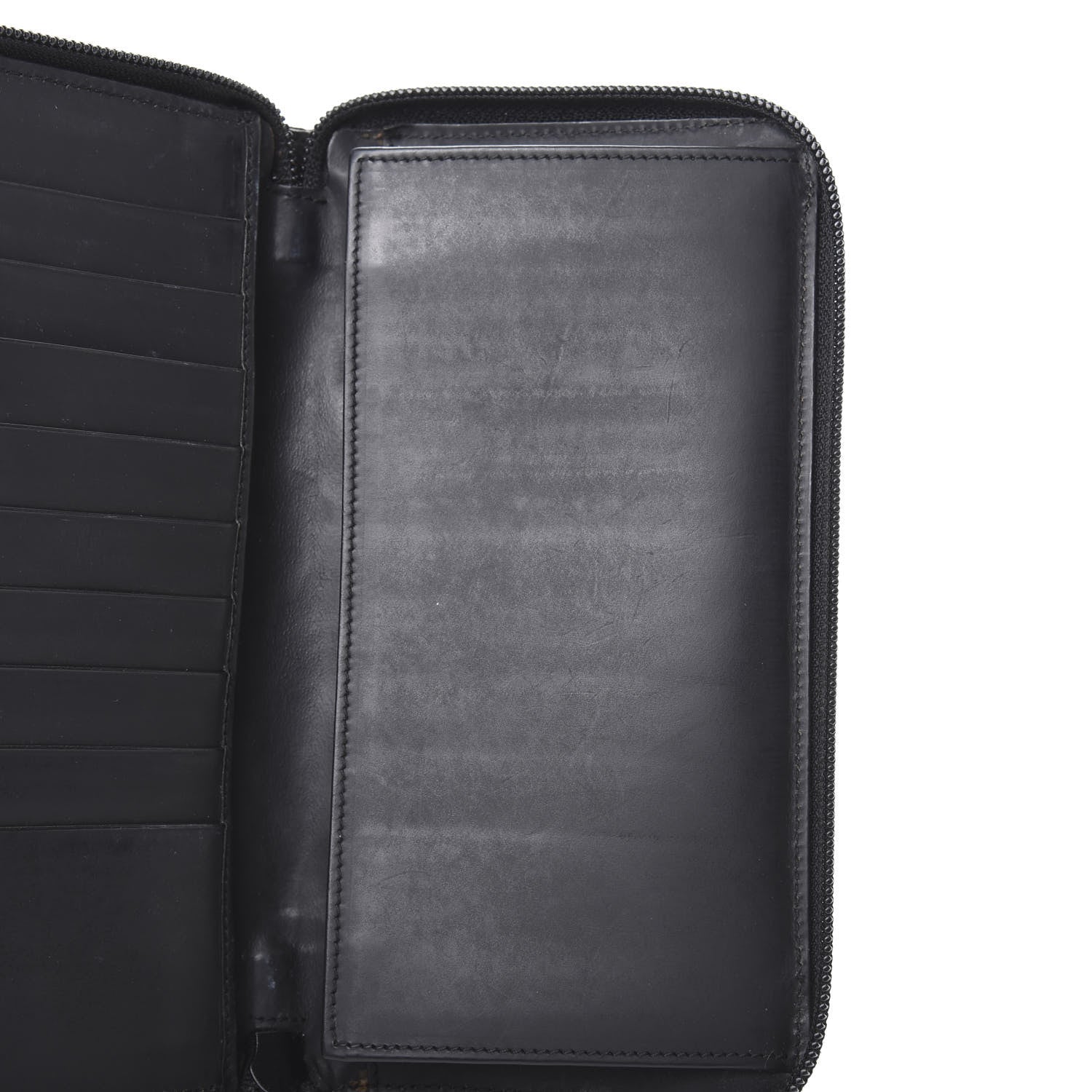 Gucci Monogram Zip Around Wallet Black 8 of 10