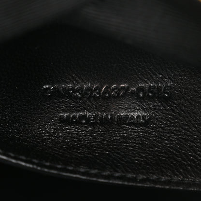 Saint Laurent Grain De Poudre Medium Classic Monogram Camera Bag Black 7 of 10