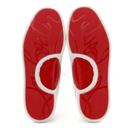 Christian Louboutin Nappa Mens Jimmy Flat Sneakers 41.5 White 6 of 15