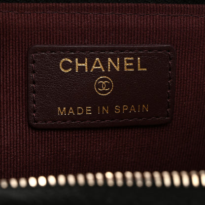 Chanel Caviar Quilted Zipped Key Holder Case Black 6 of 8