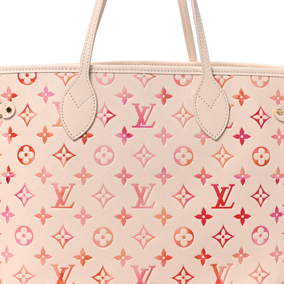 Louis Vuitton Empreinte Monogram Neverfull MM Sunrise Aquarelle 8 of 10
