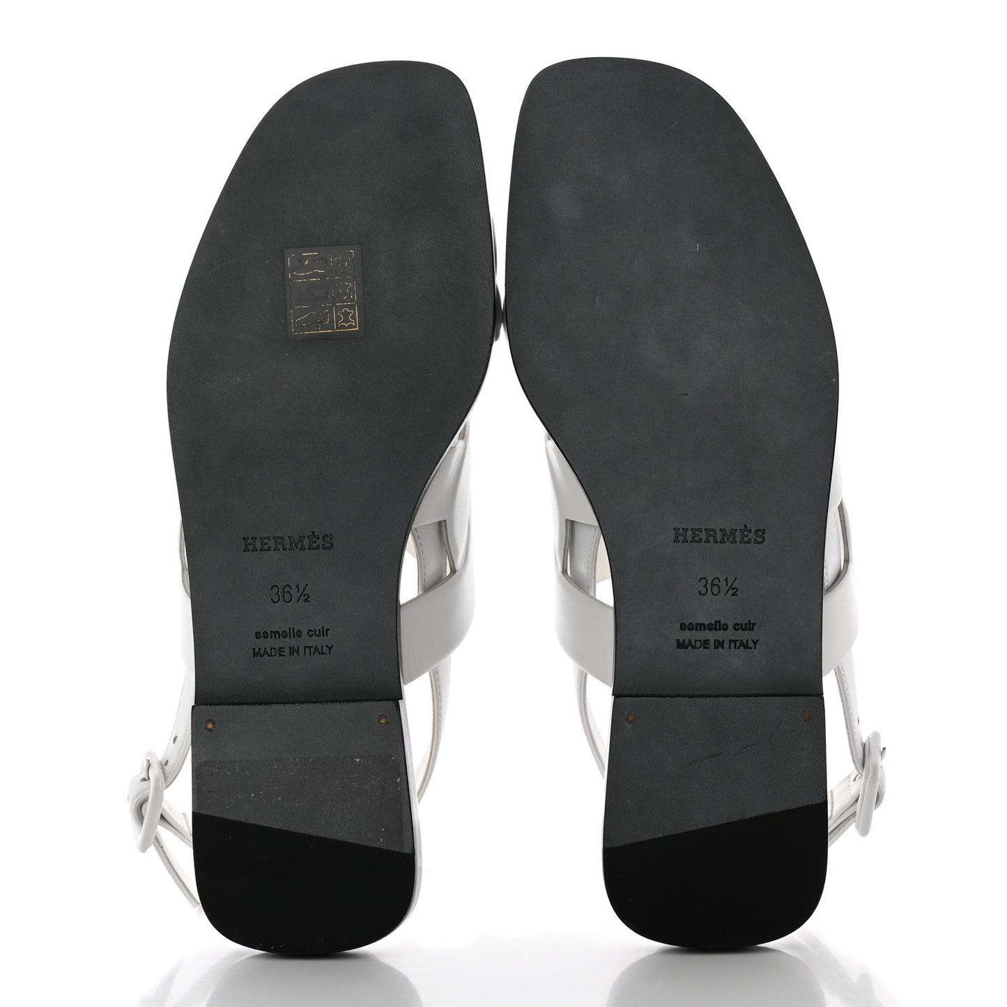 Nappa Womens Grace Sandals 36.5 White