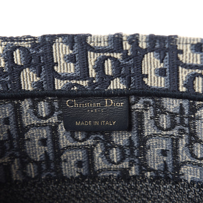 Christian Dior Oblique Medium Book Tote Blue Multicolor 5 of 8