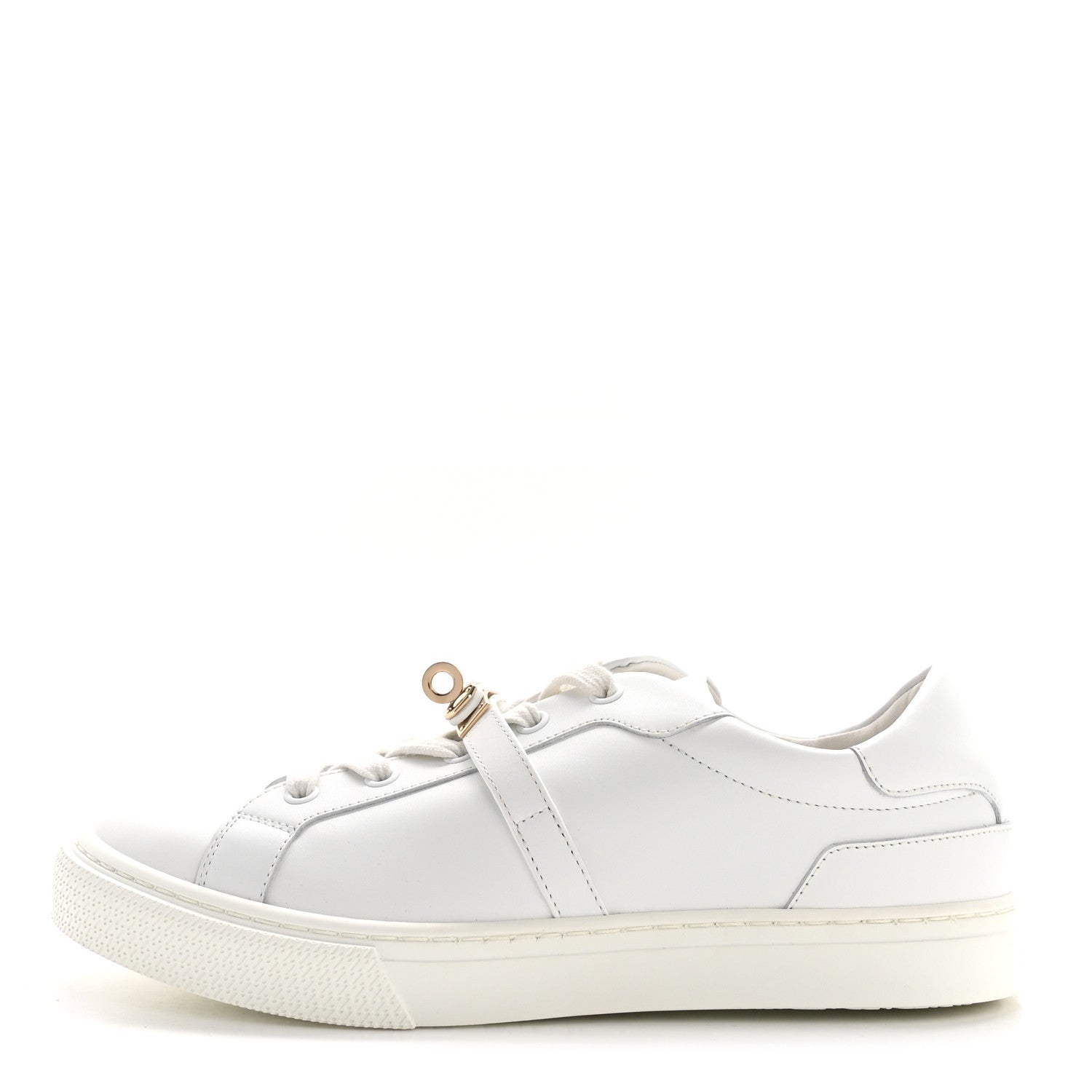 Hermes Calfskin Day Sneakers 38 White 1 of 9