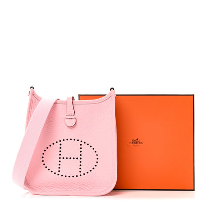 Hermes Taurillon Clemence Evelyne TPM Rose Sakura 11 of 11