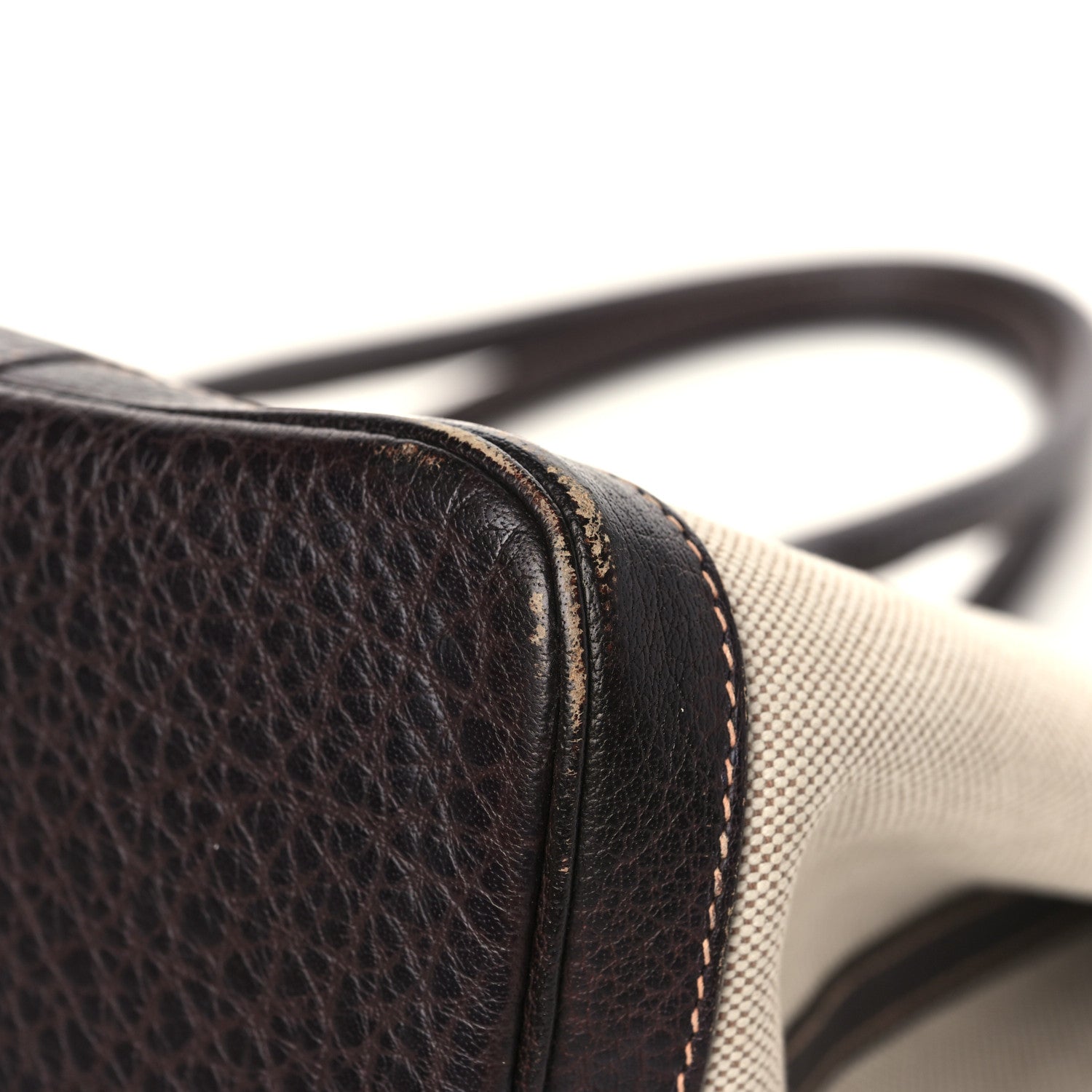 Hermes Toile Buffle Gala Garden Party Tote 36 MM Marron Fonce 8 of 12