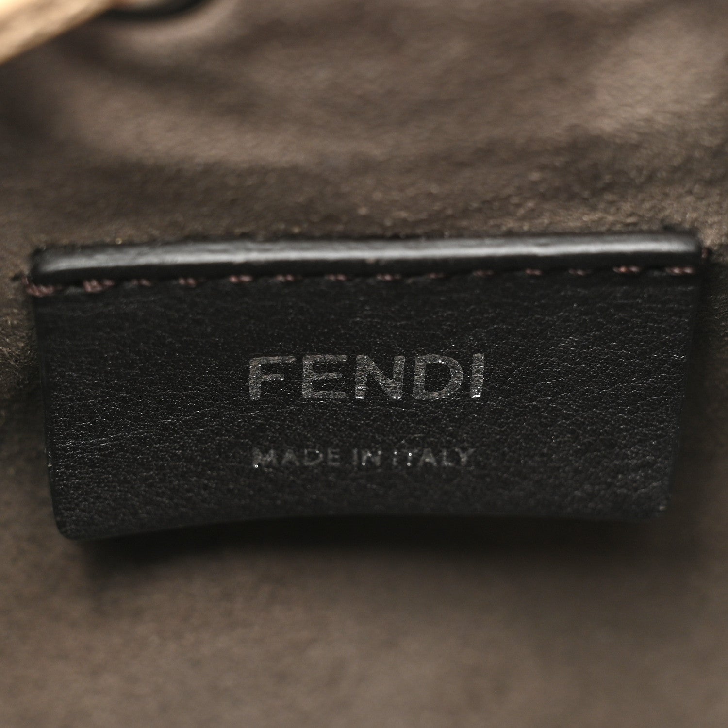 Fendi Vitello Liberty F is Fendi FF Embossed Mini Mon Tresor Bucket Bag Amido Fiamma 6 of 18