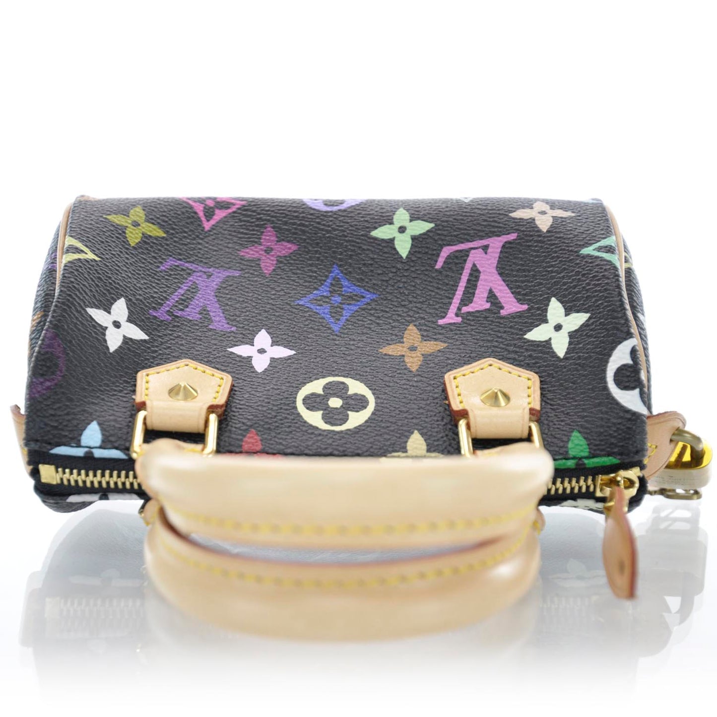 Monogram Multicolor Mini Sac HL Speedy Black