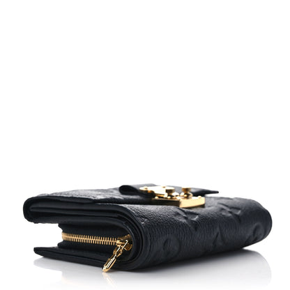 Louis Vuitton Empreinte Metis Compact Wallet Black 4 of 4