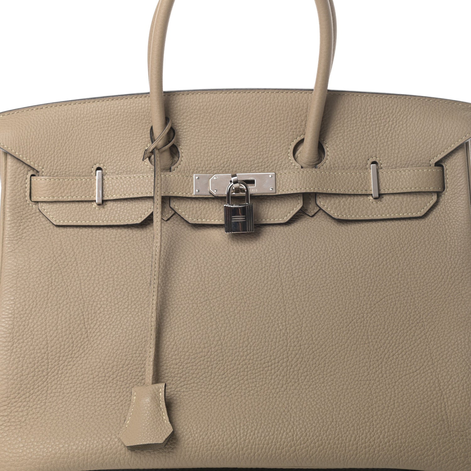 Hermes Togo Birkin 35 Gris Tourterelle 8 of 13