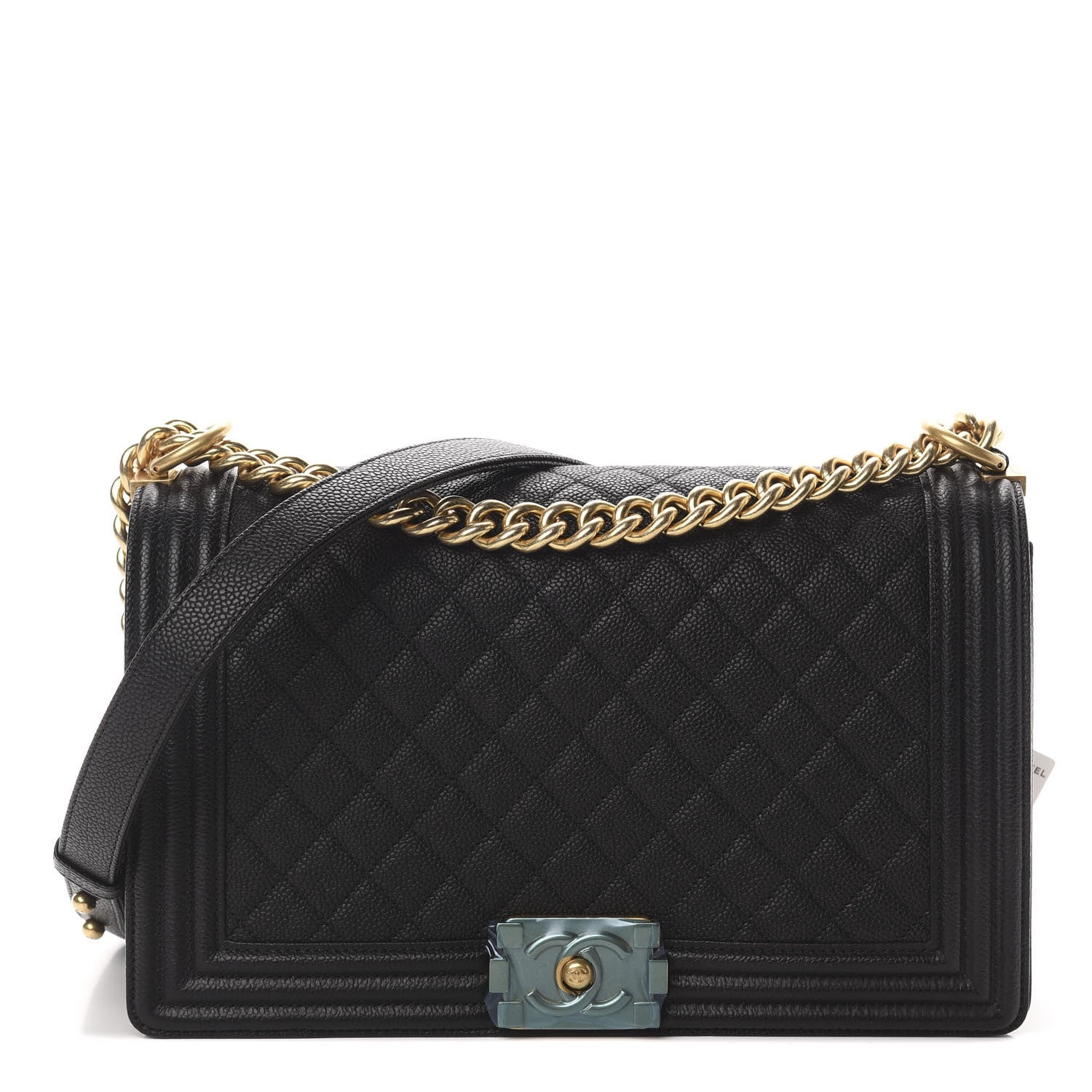 Chanel Caviar Quilted New Medium Boy Flap Black 1 of 11