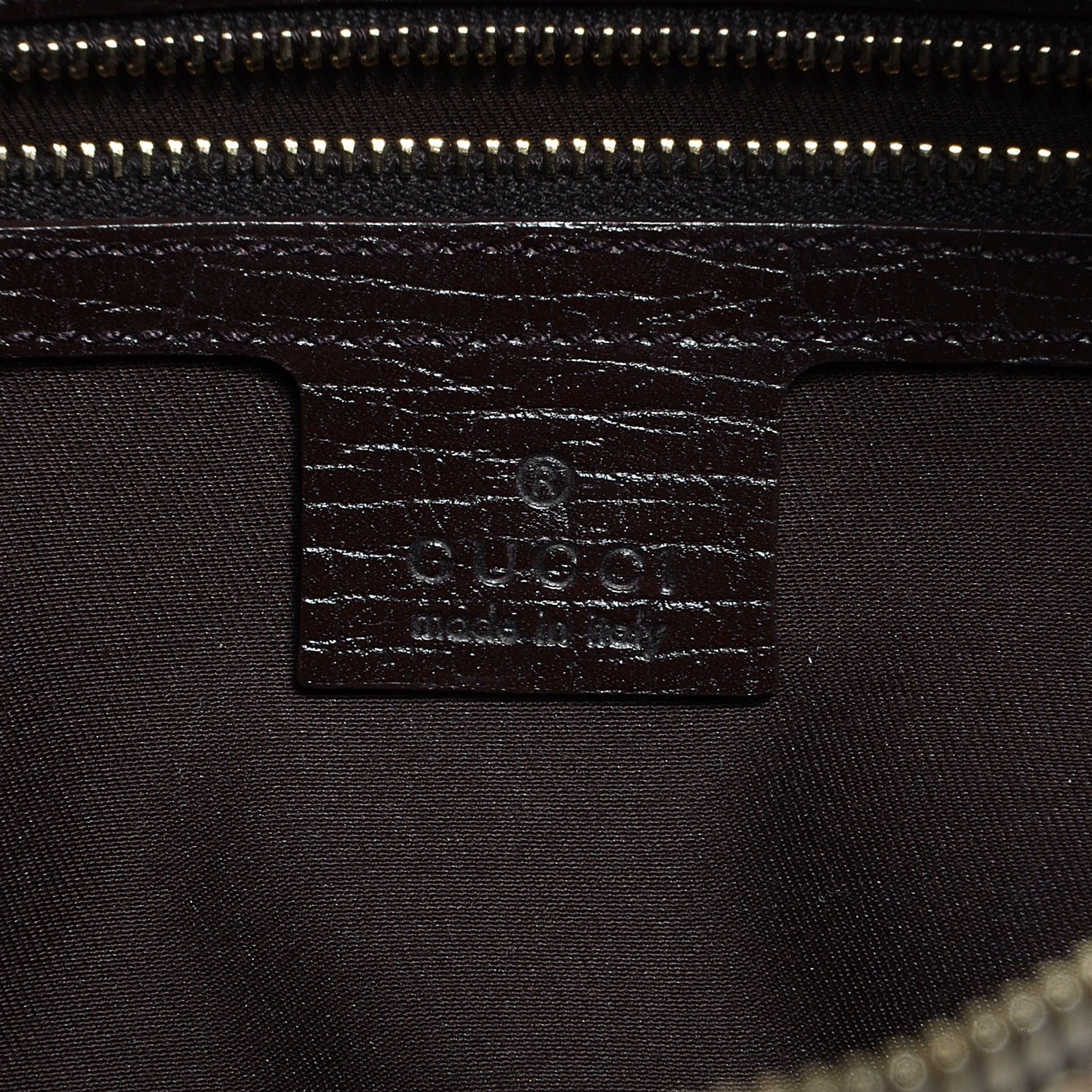 Gucci Monogram Medium Horsebit Chain Hobo Dark Brown 6 of 7